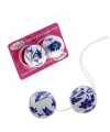 Boules de geisha Spoody Seven fleurs bleues