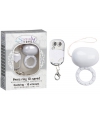 Cockring radiocommandé Spoody twenty-two blanc - 10 vitesses