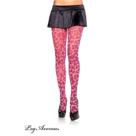 Collant léopard flashy