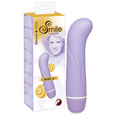 Vibromasseur en silicone smile mini g