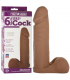 Gode latino realiste Vac U Lock UR3 - 18 cm