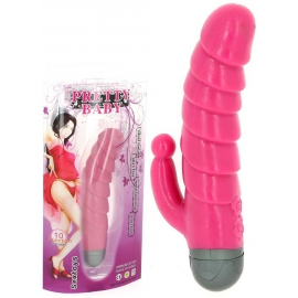 Vibromasseur pretty baby rose - 10 vitesses