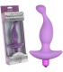 Vibromasseur anal mauve PlayPlug en silicone - 5 vitesses