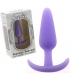 Plug anal en silicone Ancre mauve - 8 cm