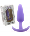 Plug anal en silicone Ancre mauve - 8 cm