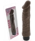 Vibromasseur latino réaliste veiné - 22 cm