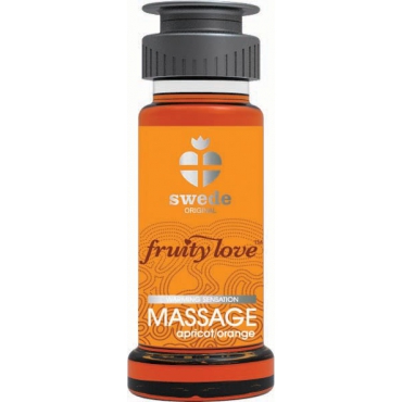 Huile de massage fruity love swede abricot orange - 50 ml