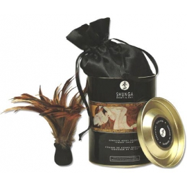 Poudre comestible cerise ardente avec plumeau 228 gr