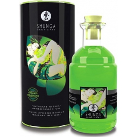 Huile de massage organica biologique thé vert shunga 100 ml