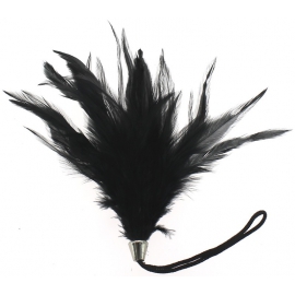 Plumeau noir 15 cm