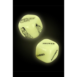 Big glowing dice