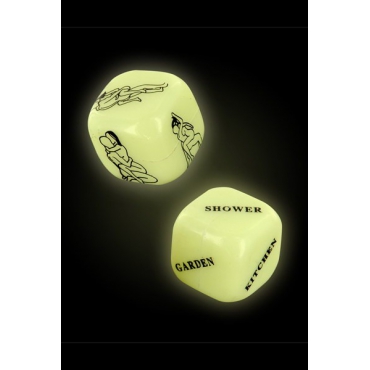 Big glowing dice