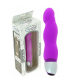 Vibromasseur semi réalistique pourpre en silicone - DISPO 11/2014