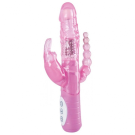 Vibromasseur Rabbit Triple stimulation 3 X Lust