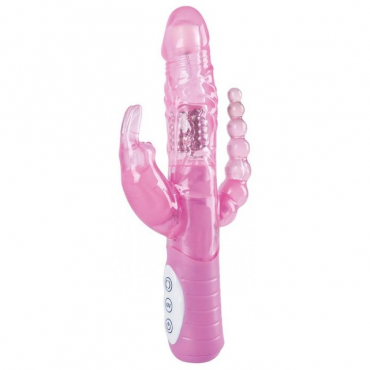 Vibromasseur Rabbit Triple stimulation 3 X Lust